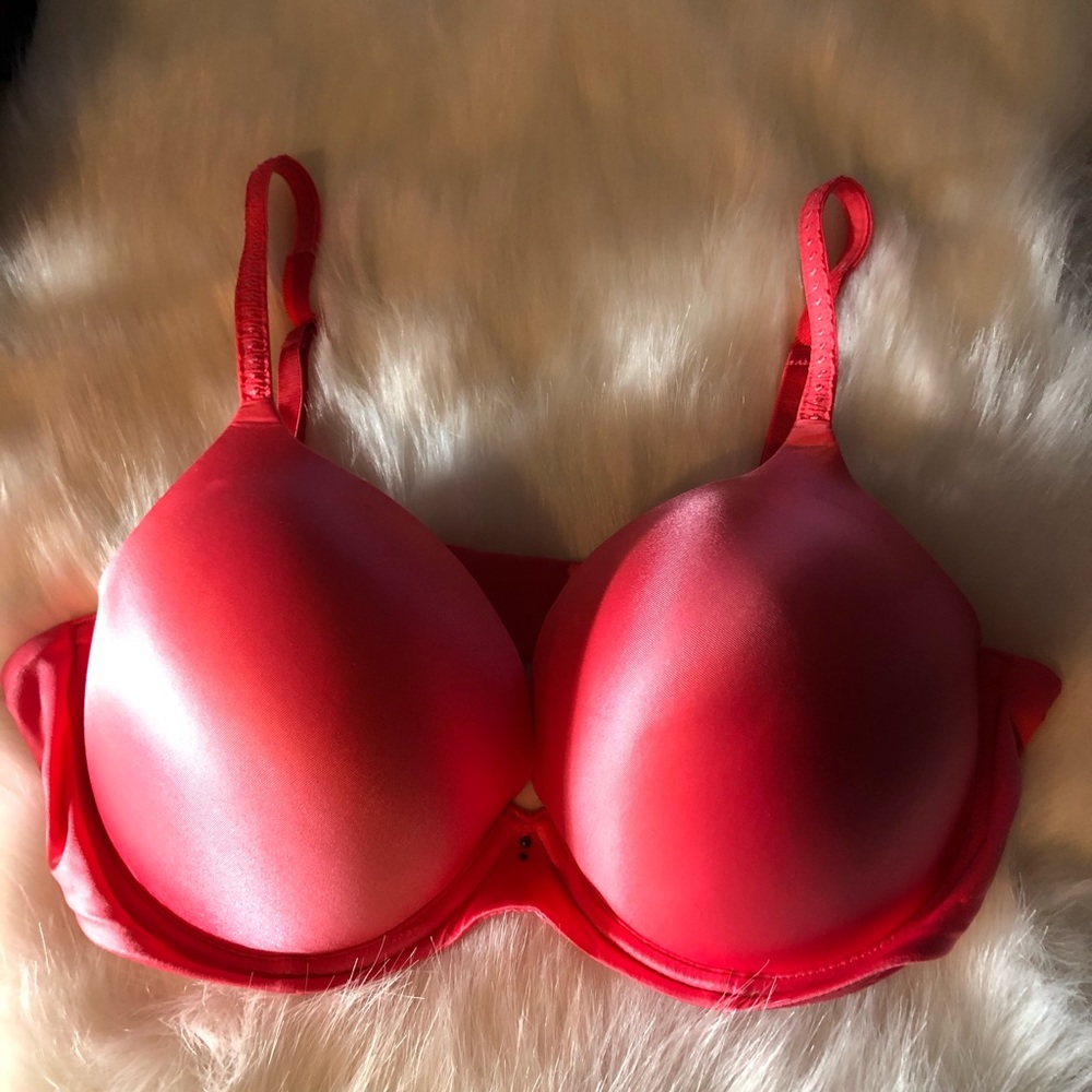 Betsy Johnson Coral Push-up Bra